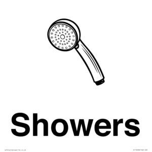 Dementia Showers sign